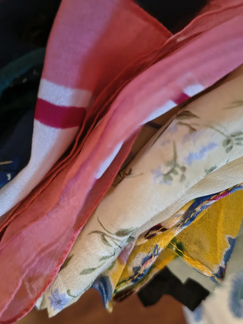 Hanae Mori & Gap Handkerchief / Scarf Bundle